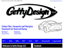 Tablet Screenshot of gettydesign.com